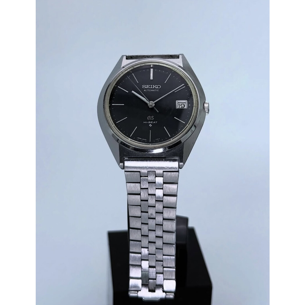 36mm • 1973 Grand Seiko 5645 56KS Black Dial Hi-Beat 28800bph